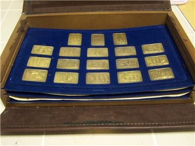 TALL SHIPS OF THE WORLD COLLECTION MEDAL SET LIMITED ED  