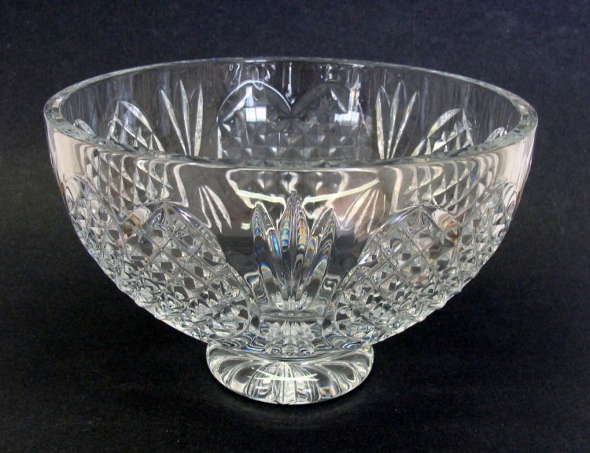 Waterford Crystal Wedding Heirloom 8 Bowl Heart Footed  