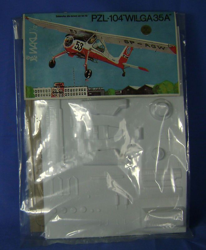 WAKU PZL 104 WILGA 35A VAC MODEL AIRPLANE KIT  