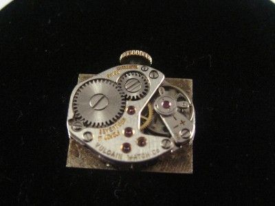 VINTAGE LADIES VULCAIN 17J WRISTWATCH MOVEMENT CAL LT  