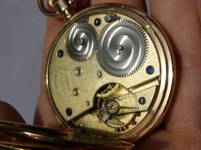 Watch&chain antiguo raro de oro A.Lange&Sohne Deutsche 