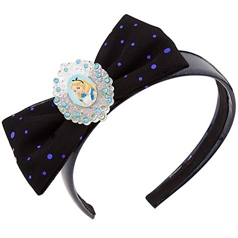 NEW Disney Alice in Wonderland Girls Sparkle One Size Headband Hair 