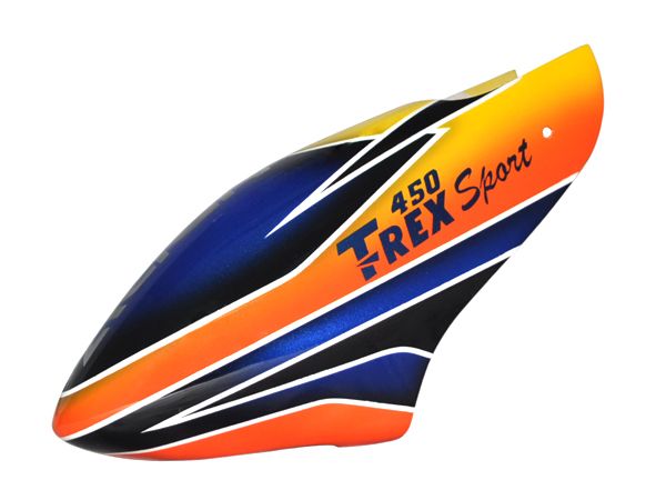 Fusuno Airbrush Fiberglass Canopy Trex 450 Sport   FUC TX407  