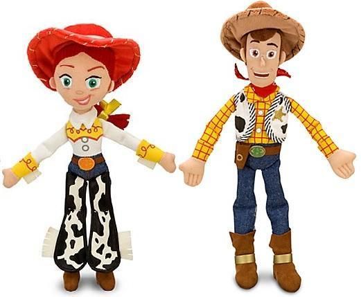 Toy Story 3 JESSIE & WOODY Plush Doll Toy 16 Buzz Bullseye friend 