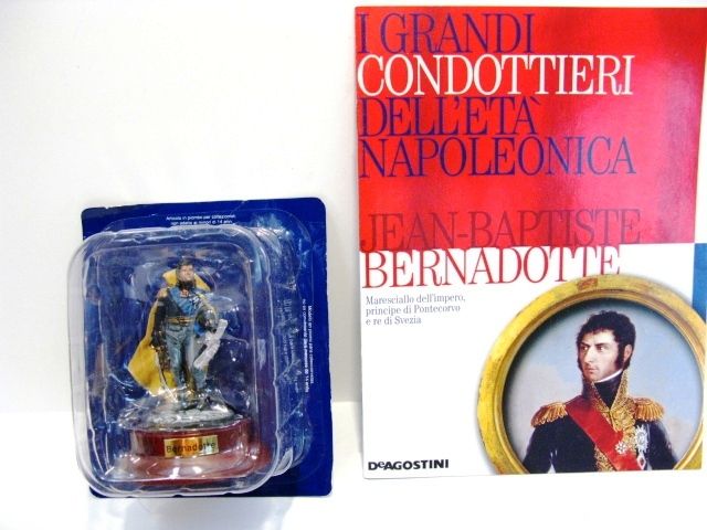 Allevi DeAgostini Napoleonic Wars Bernadotte Lead Soldier NEW  