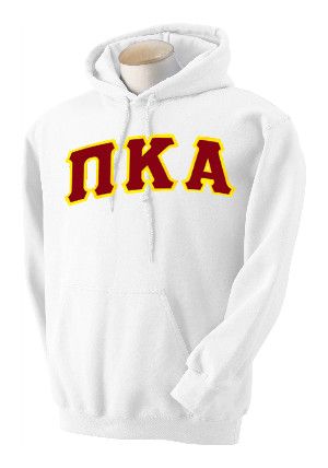 Pi Kappa Alpha   Tackle Twill Hoodie   S 2XL  