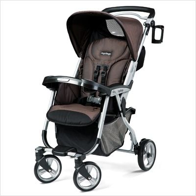 Peg Perego Vela Easy Drive Stroller in Newmoon IPV428NA34RO01NM47 