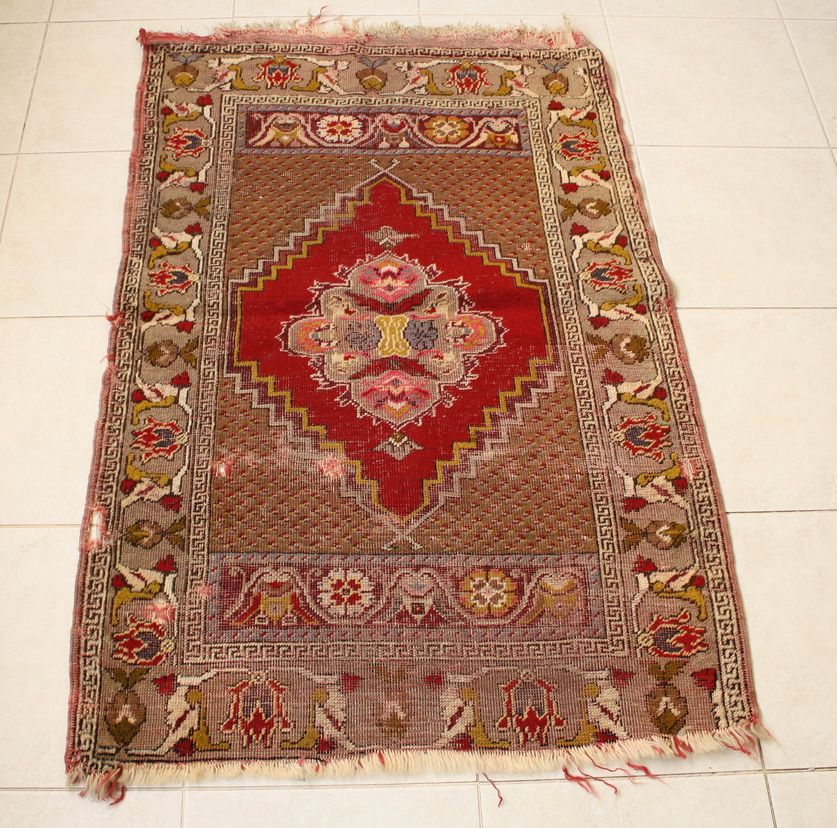 OLD TURKISH ANATOLIAN KIRSEHIR RUG CARPET  