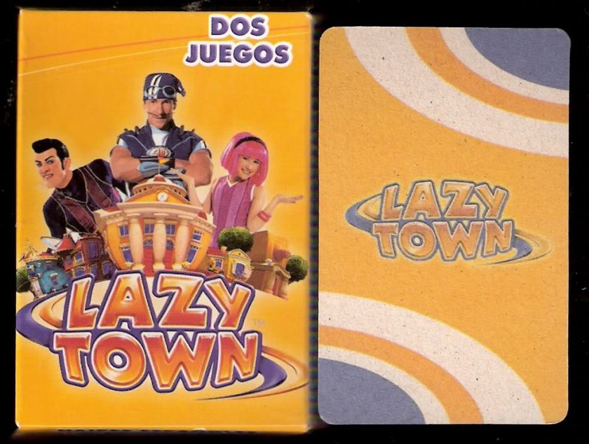 LAZY TOWN cards set ARGENTINA rare BOXED #2  