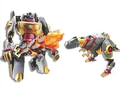   anticipated Japanese Transformers Animated   TA 17 Grimlock figure