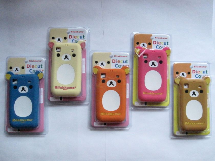 RILAKKUMA BEAR CAT CUTE CASE COVER ★ Samsung Galaxy S 2 S2 I9100 