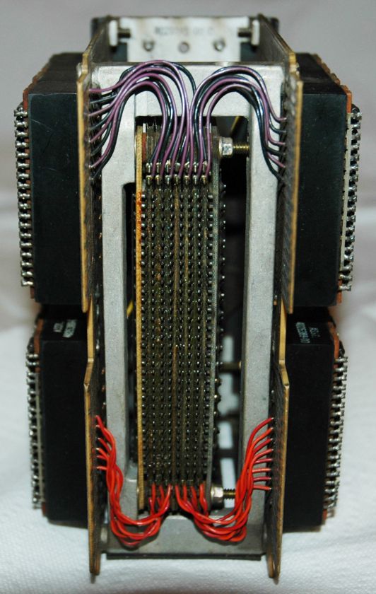 UNIVAC 1050 4k CORE MEMORY STACK 7 planes  