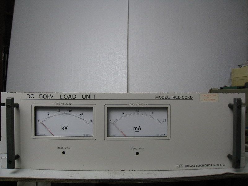 HEL Hodaka HLD 50KD DC 50 KV Load unit meter  