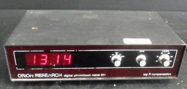 Orion Research Digital pH Millivolt Meter 611 Used Unit  