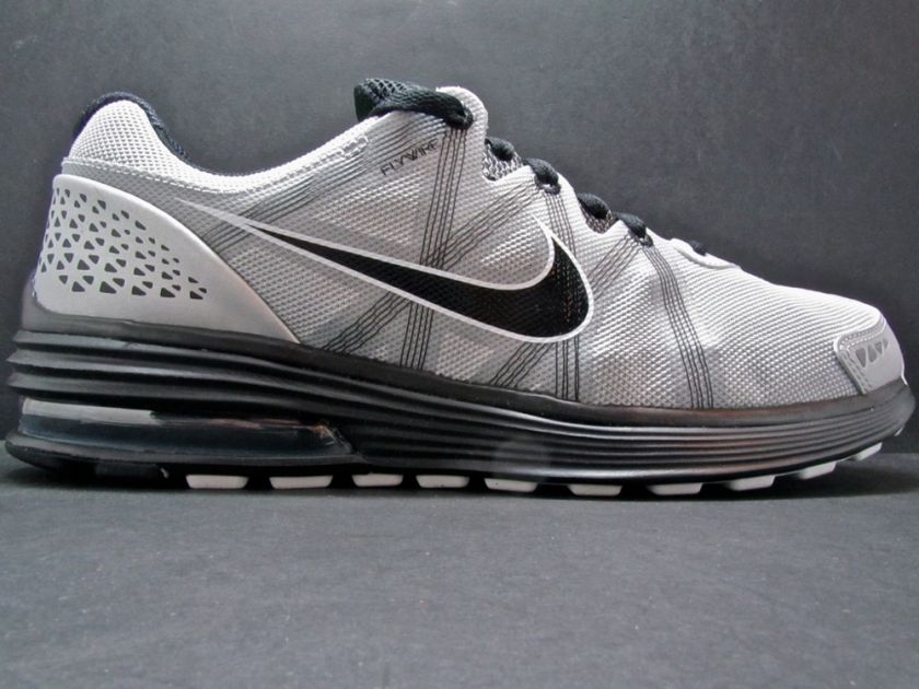 Nike Lunarmx + Flywire Lunarglide Air Max Gry Blk 10  