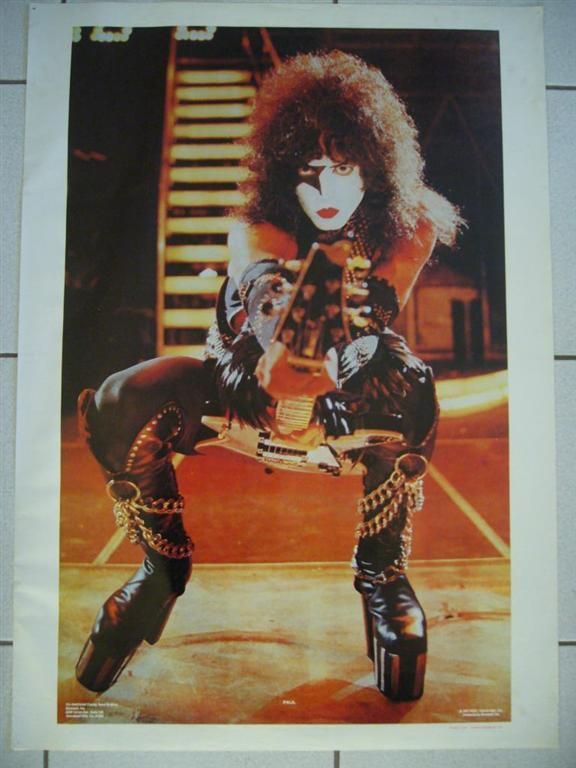 KISS ALIVE II LIVE POSTERS (SET OF 4) 1977 *RARE*  