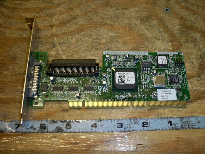 IBM Adaptec U160 SCSI ADAPTER 09N4212 ASC 29160LP  