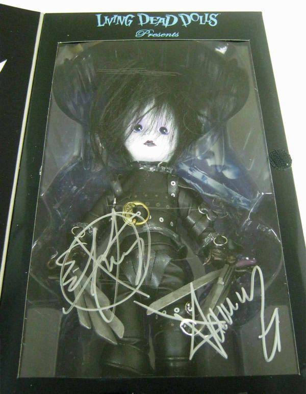 NIB NEW LIVING DEAD DOLL EDWARD SCISSORHANDS MIB NRFB  