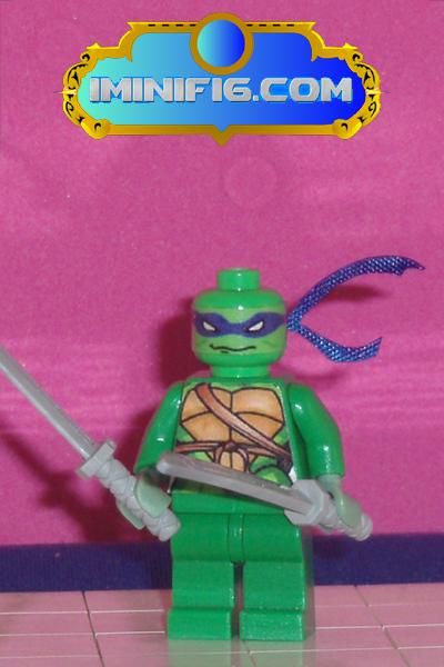 LEGO Custom TMNT Teenage Mutant Ninja Turtles LEONARDO #122B  