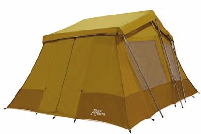 TREK 2 ROOM 2 DOOR 1 AWNING CABIN 14 x 10 & FLY COVER  