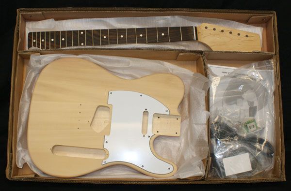 SAGA TC 10 GUITAR BUILDING KIT TELE STYLE BODY  