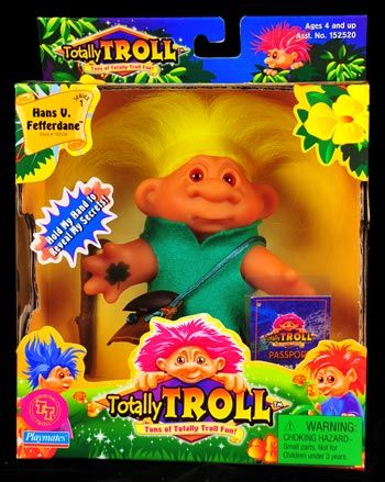 Totally Troll Hans V. Fefferdane Series 1 2001 NRFB New  