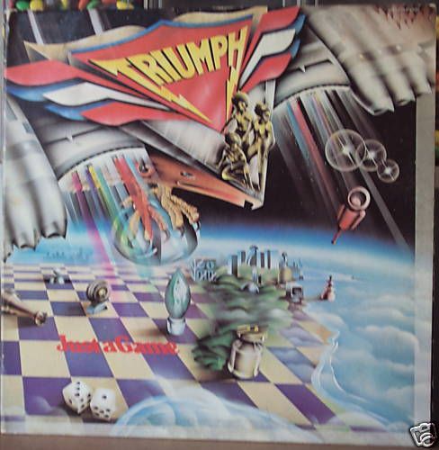 TRIUMPH Just a Game LP OOP late 70s prog metal  