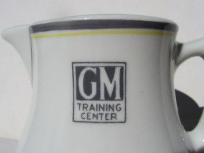 JACKSON RESTAURANT CHINA CREAMER  GM GENERAL MOTORS TRAINING CENTER 