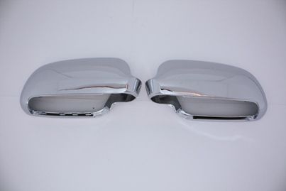 Audi A4 S4 B5 99 01 Chrome Mirror Covers Caps Housings  