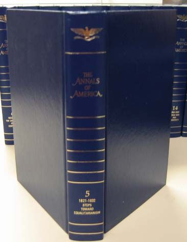 Annals Of America  21 Vol. Set + Introduction  