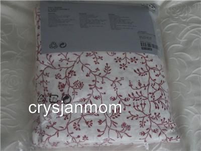 IKEA ALVINE TRAD Duvet Cover Full Queen w/ 2 shams NEW   FREE Priority 