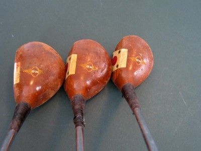 VINTAGE PERSIMMON MACGREGOR TOURNEY WOOD SET LDX4W LADY  