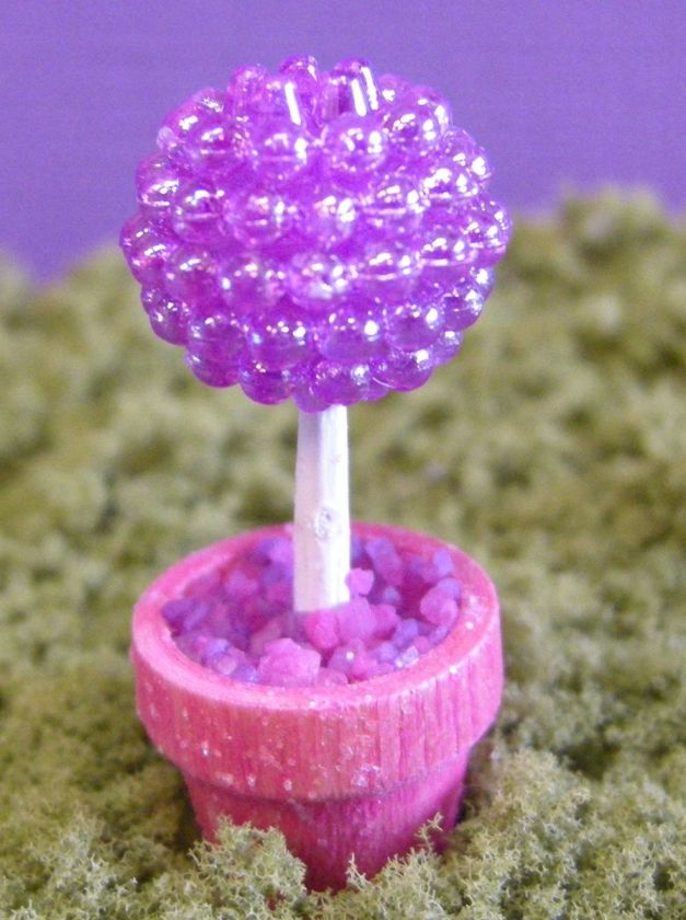 Of Mice & Minis CANDY TOPIARY   Miniature for Wee Forest Folk  