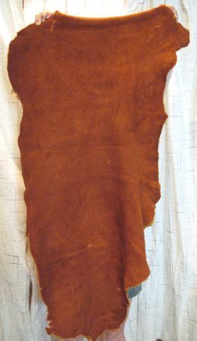 COPPER Buffalo Leather 4 Native SASS Crafts Buckskin  