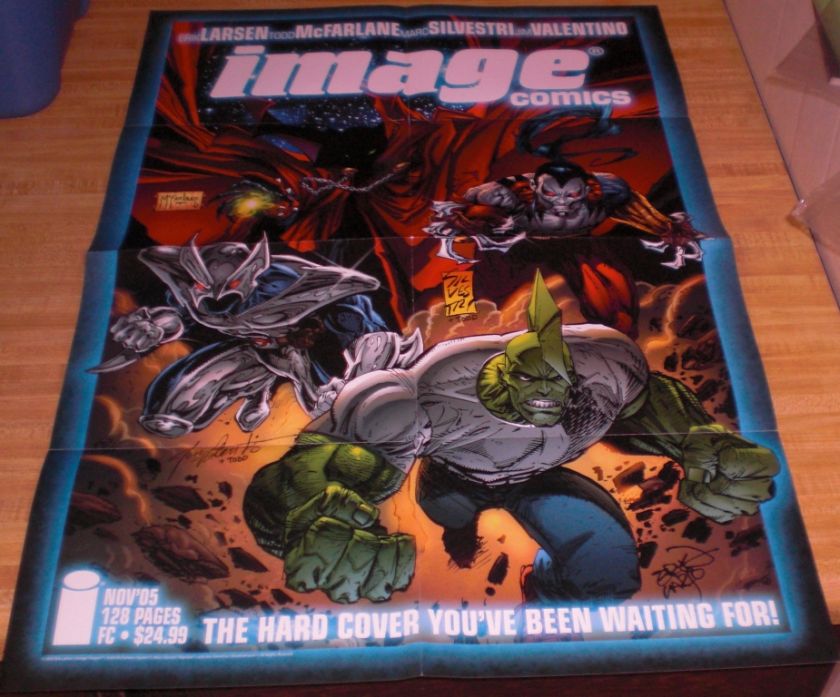 SPAWN, SAVAGE DRAGON, SHADOWHAWK Promotional Poster  