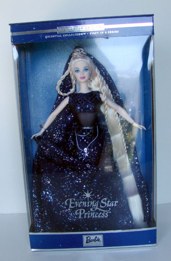 MORNING SUN MIDNIGHT MOON STAR CELESTIAL BARBIE SET NEW  