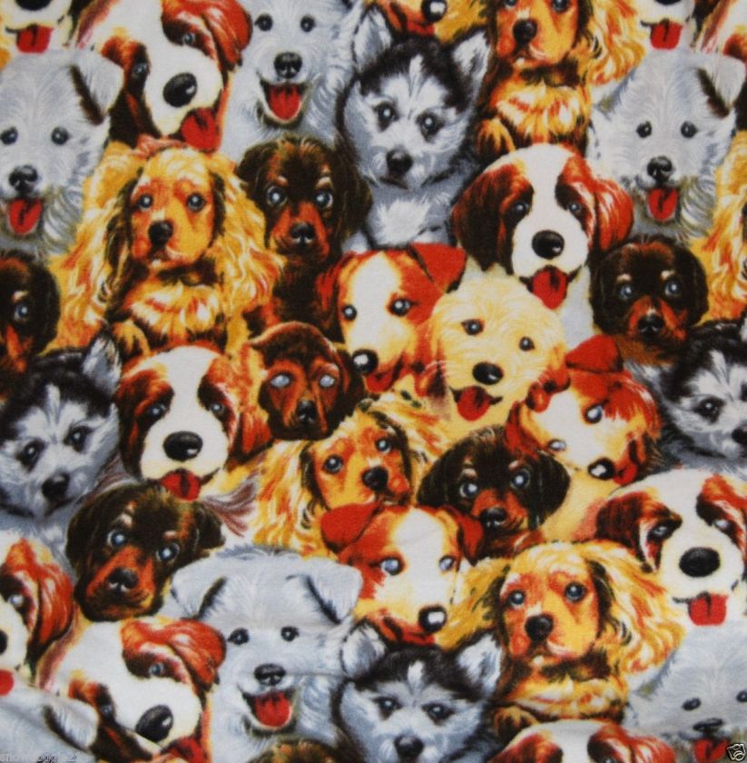 DOG/CAT/BABY FLEECE BLANKET ASSORTED THEMES DOGS 30x36  