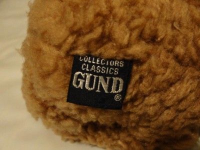 Gund 1987 Collectors Classics Brown Jointed Teddy Bear  