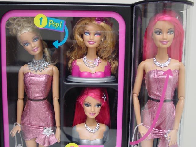 Rare Barbie FASHIONISTA Store Display With Video and Sound  