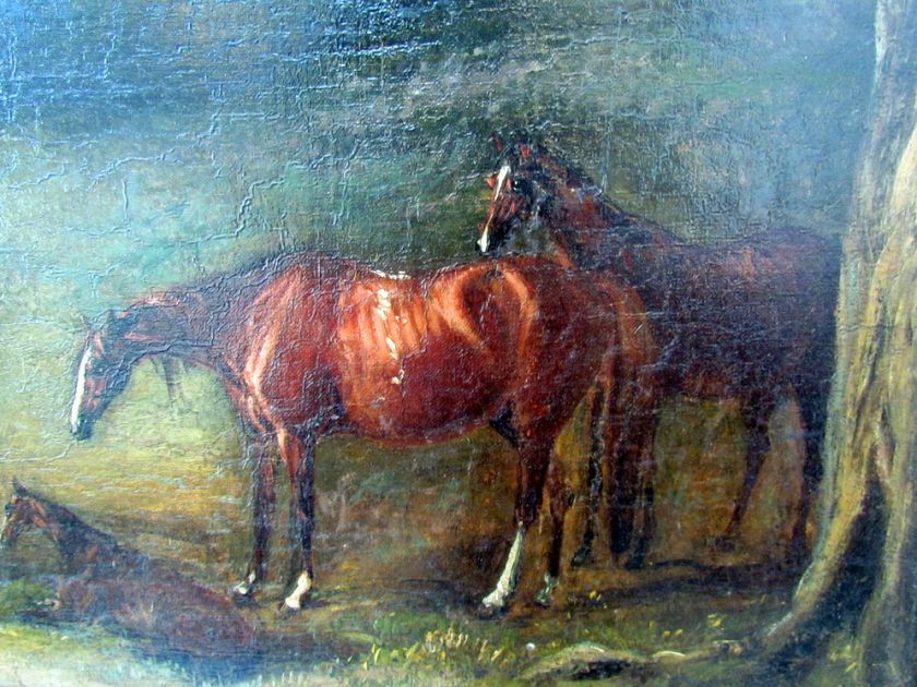 Antique 19c British/UK Horse Painting, School of John E. Ferneley 