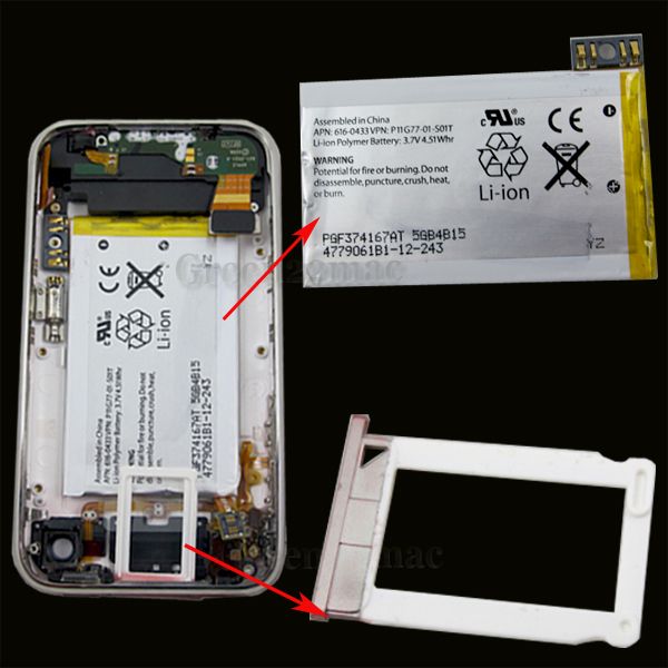 New Complete Back Housing Case Cover Assembly For Apple iPhone 3GS 