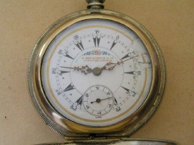 DENT LONDON Engrav Movement OTTOMAN Pocked Watch c1880  