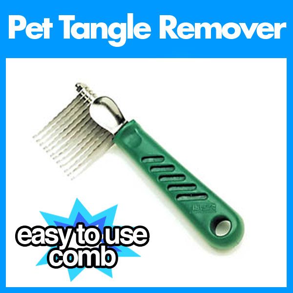 SAFARI COSTAL PET DOG TANGLE REMOVER COAT MAT COMB NEW  