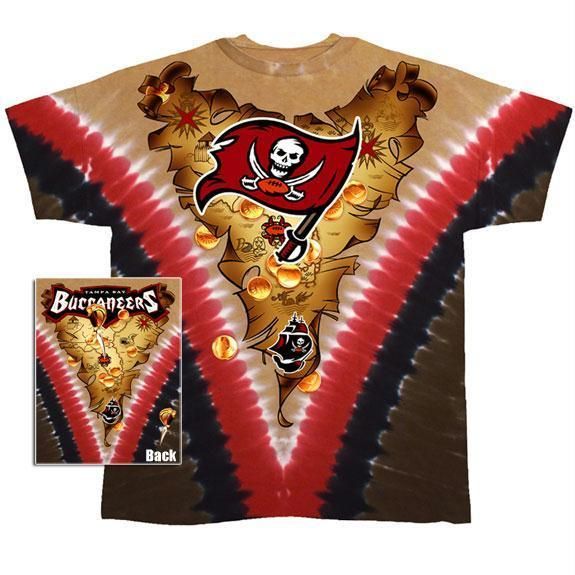 Tampa Bay Buccaneers Logo V Dye T L  