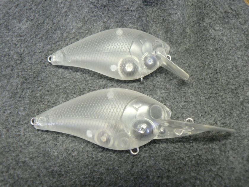 10 PREMIUM UNPAINTED CRANKBAIT LURE BODIES RC 1.5 DD&SR  