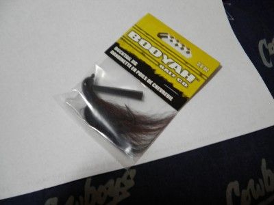 BOOYAH 3/8 OZ BUCKTAIL JIG BLACK/BROWN  