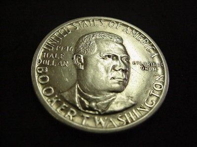 1946 BOOKER T WASHINGTON HALF DOLLAR COMMEM UNCIRCULATED UNC MS  