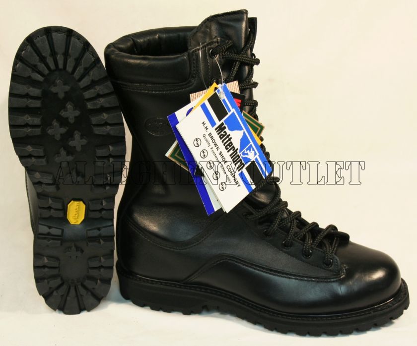   Matterhorn Military Issue FULL LEATHER Combat Boots Goretex 16.5 NIB