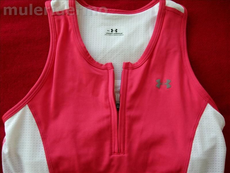 Under Armour Womens Pink sport running top S 4 6 New  