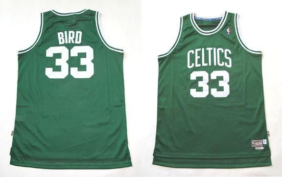 SWINGMAN BOSTON CELTICS LARRY BIRD GREEN RETRO JERSEY LARGE  